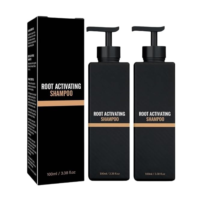 Root Activator Shampoo, Natural Hair Regrōwth Shampoos for Men Women 2bottles (100ml/1 Bottles)