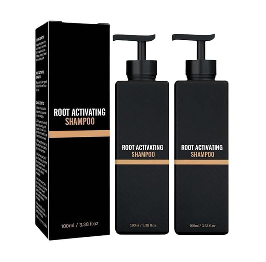 Root Activator Shampoo, Natural Hair Regrōwth Shampoos for Men Women 2bottles (100ml/1 Bottles)