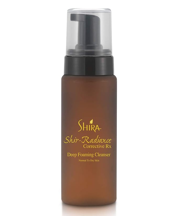 Shira Shir-Radiance Corrective RX Deep Foaming Cleansing Face Wash For Balanced Skin PH, Skin Brighting, Deep Pore Cleansing for Normal to Dry Skin (200ml)