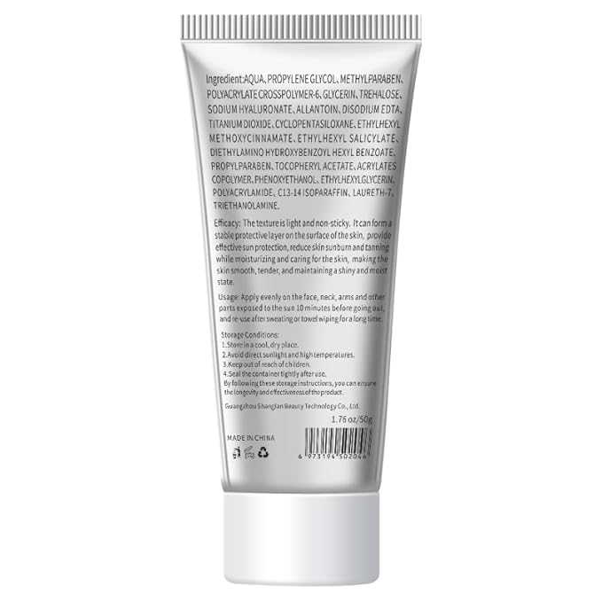 Sport Face Sunscreen, SPF 50, Water Resistant, Sweat Resistant Oil Free Sunscreen Lotion, Traveling for men, women, and children can be available, 1.76 oz