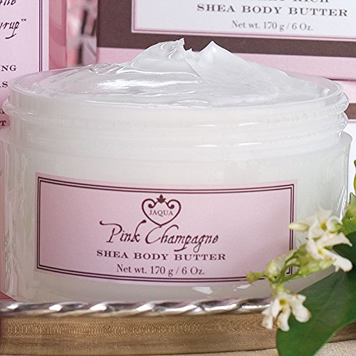 Jaqua Beauty Body Butter Lotion | Pink Champagne Floral Body Butter With Shea Butter