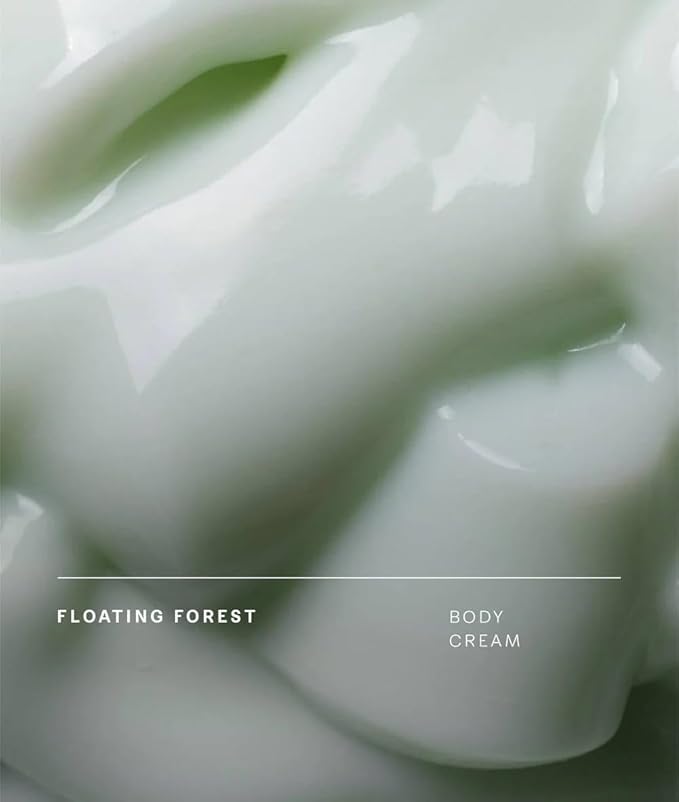 Future Society Floating Forest Body Lotion - Luxury Aquatic Floral Scented Body Cream with Notes of Bergamot, Freesia & Musk - Moisturizes & Replenishes Dry Skin - Hydrating & Perfumed Lotion - 8oz