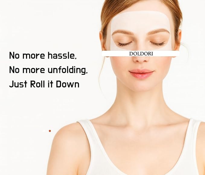 Roll Face Mask Sheet Weekly (7pcs) - Korean Deep Hydrating Collagen Hydrogel Mask for Women - Moisturizing Overnight Skincare