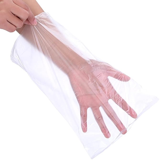 Sumind 300 Pcs Paraffin Wax Bags for Hands and Feet Disposable Paraffin Liners Bath Gloves Parafina Para Pies Y Manos Plastic Bags for Parafina Wax Machine Treatments
