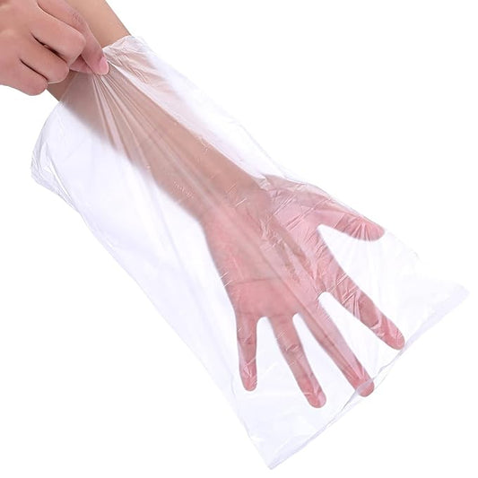 Sumind 300 Pcs Paraffin Wax Bags for Hands and Feet Disposable Paraffin Liners Bath Gloves Parafina Para Pies Y Manos Plastic Bags for Parafina Wax Machine Treatments