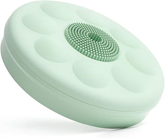 Electric Body Brush Bath Brush Head - Lotion Applicator Head, Pale Cypress Green, Only Suitable for Oh,XIYU. XY1 Electric Bath Brush