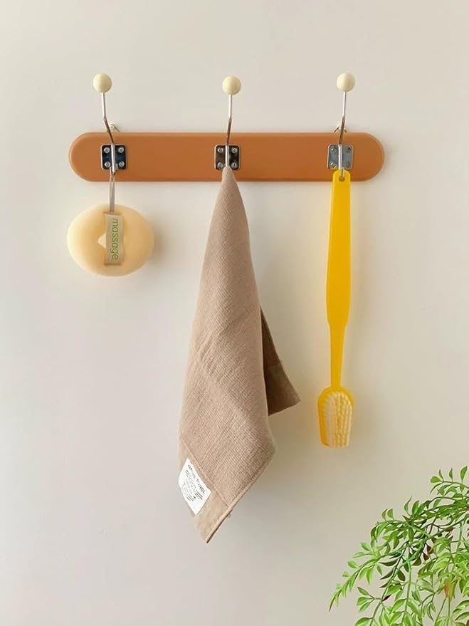 2pcs Bath Brush with Bristles Cute Innovative Toothbrush Like Design, Long Handle Shower Brush for Exfoliating Back, Body, and Feet, Bath and Shower Scrubber