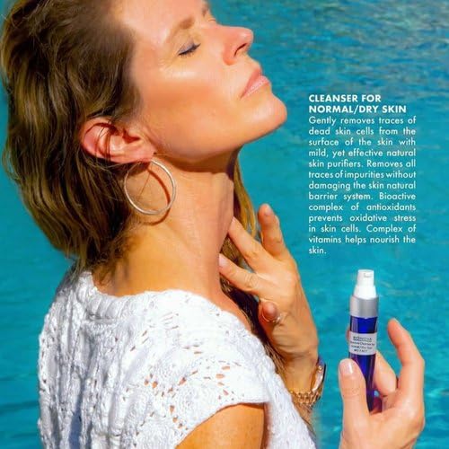 BIONOVA Bioactive Cleanser Normal to Dry Skin - Facial Cleanser Provides a Gentle Deep Clean, Oil-Free, Sulfate-Free, Ultra-Hydrating and Moisturizing Treatment (4.5 fl oz)