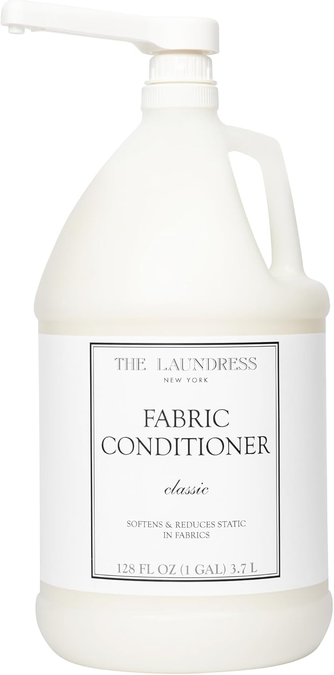 The Laundress Signature Fabric Conditioner Classic, Concentrated Fabric Softener Liquid, Soften Fabrics, Reduces Static,128 Fl Oz