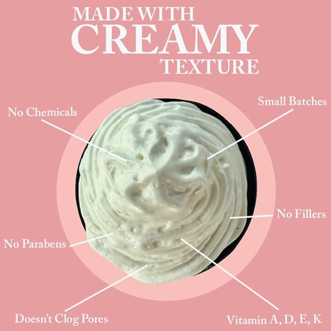 Nourish & Hyde Co. 100% Grass-Fed Tallow Whipped Balm & Lotion – 2 oz | Moisturizer for Face & Body | Beef Tallow for Skin | No Seed Oils, Handcrafted in USA