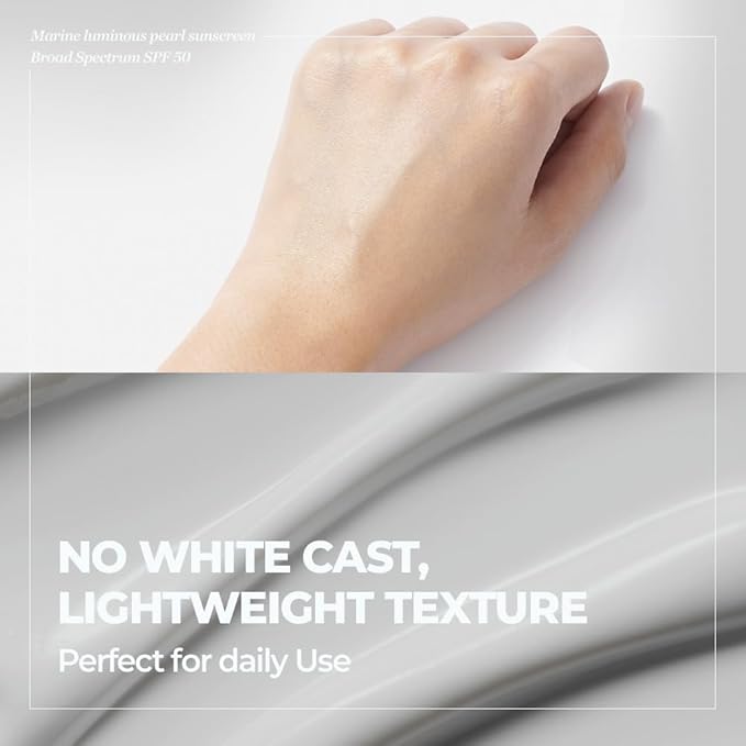 JMsolution Sunscreen Buy 2, Get 1 Marine Luminous Pearl 1EA Heart Leaf Sunscreen 2EA