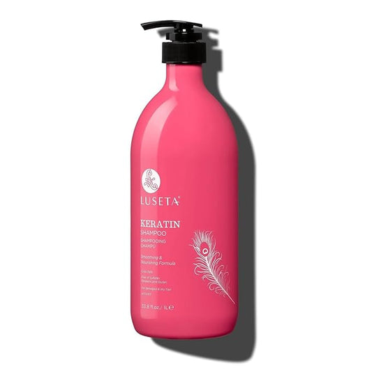 Luseta Keratin Shampoo for Dry and Damaged Hair 33.8 Oz