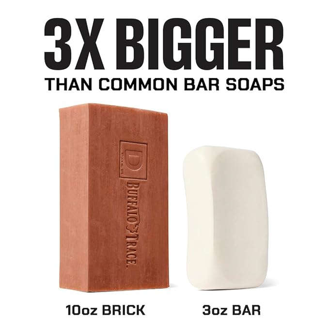 Duke Cannon Tactical Scrubber - Big American Bourbon Soap, U.S. Military-Grade Soap Pouch with Coarse & Soft Mesh, Oak Barrel Scented, 10 oz.