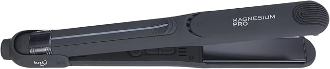 Ion Magnesium Flat Iron 1 Inch, Optimal Heat, Ceramic Tourmaline, Patented Korean Magnesium Technology