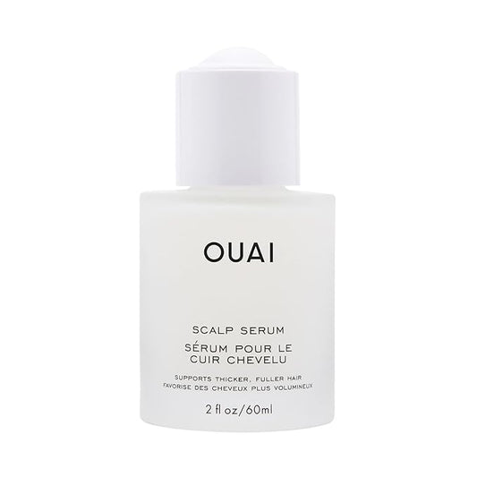 OUAI Scalp Serum - Balancing Hair Serum with Red Clover Extract, Siberian Ginseng and Peptides for Thicker and Fuller-Looking Hair - Paraben, Phthalate and Sulfate Free Scalp Care (2 Fl Oz)