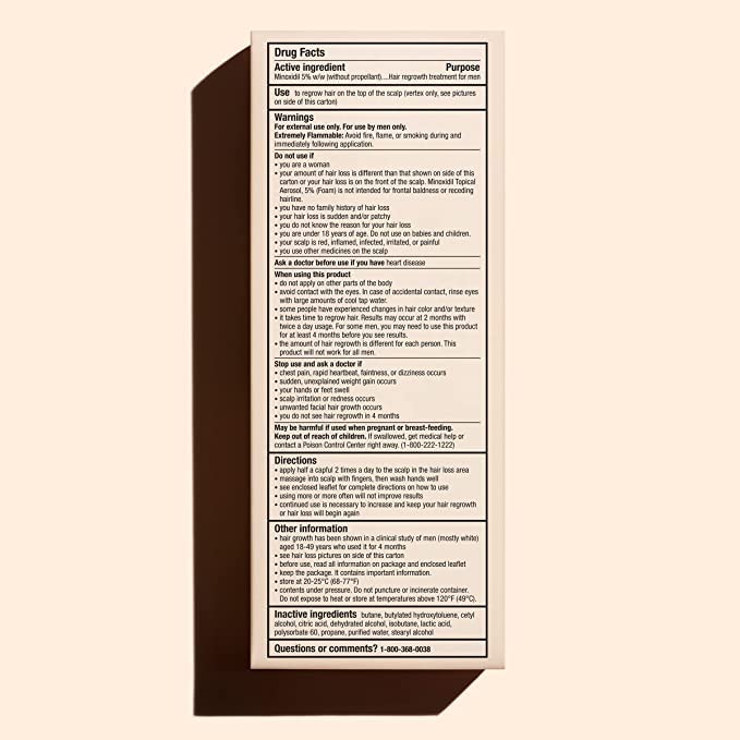 hims Thick Fix Hair Thickening Shampoo & 5% Minoxidil Treatment Foam Set - Hair Loss Treatment for Men - Moisturizing, Color Safe Shampoo & Foam - 2 Count