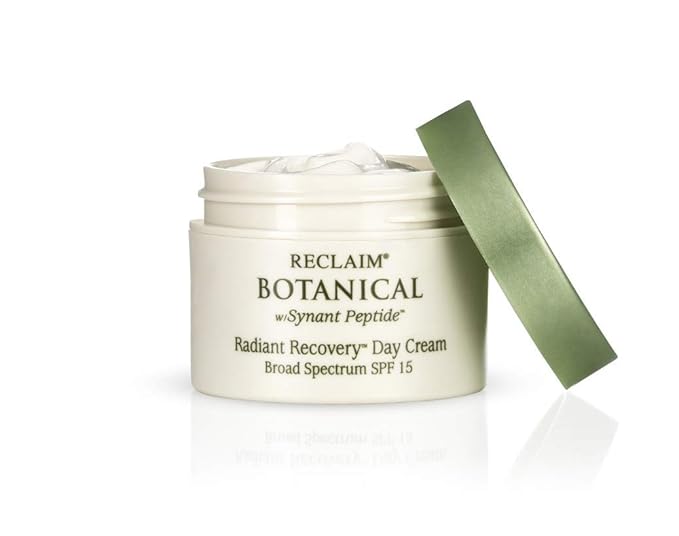 Principal Secret reclaim BOTANICAL Anti-Aging Radiant Recovery Day Cream Plant Based Retinol Face Daily Moisturizer Hyaluronic Acid, Botanicals, Antioxidants, Peptides Broad Spectrum SPF 1oz