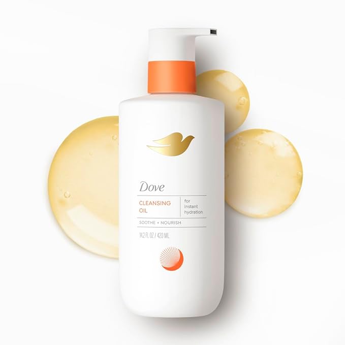 Dove Shower Body Oil Wash for Women - Ultra‑Moisturizing Feminine Wash For Dry & Itchy Skin, 14.2 oz