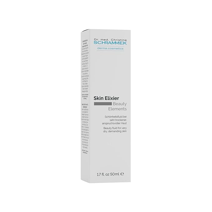 Skin Elixier (1.7 fl oz) - Beauty Fluid for very Dry & Demanding Skin - Cell Renewal & Wrinkle Reduction - Vitamin C Face Serum - Face Moisturizer - Skin Care - Dr. Schrammek