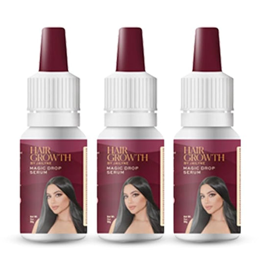 Hair Growth Magic Drop Serum by Jailyne Ojeda – Fast-Absorbing, Scalp Revitalizing Formula – Promotes Thicker, Healthier Hair with Botanical Extracts & Keratin – Made in USA