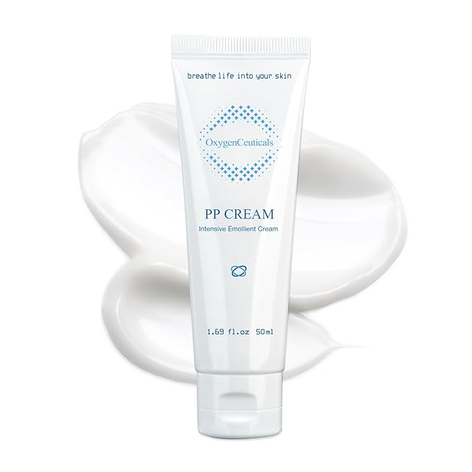 OxygenCeuticals PP Cream – Recovery Cream with Palmitoyl Tripeptide-5, Niacinamide & Adenosine, Moisturizing & Skin Barrier Support for Sensitive Skin. 1.69 fl.oz (50ml)
