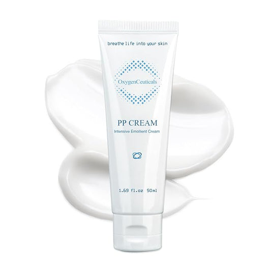 OxygenCeuticals PP Cream – Recovery Cream with Palmitoyl Tripeptide-5, Niacinamide & Adenosine, Moisturizing & Skin Barrier Support for Sensitive Skin. 1.69 fl.oz (50ml)