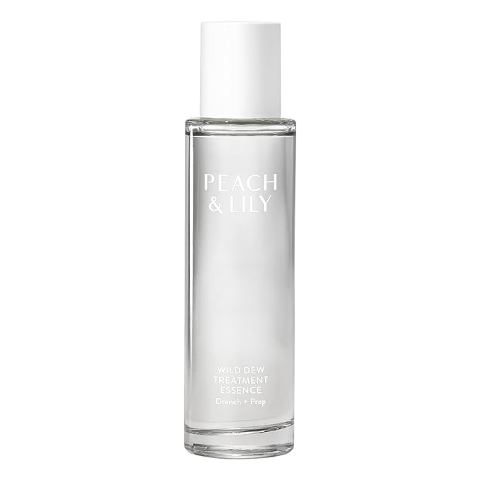 Peach & Lily - Wild Dew Treatment Essence (3.38 oz) - Drench, Plump, & Prep - Featherlight - Hyaluronic Acid, Adenosine, Lotus Extract, & Niacinamide - Self Care - Vegan & Cruelty Free - Korean Beauty