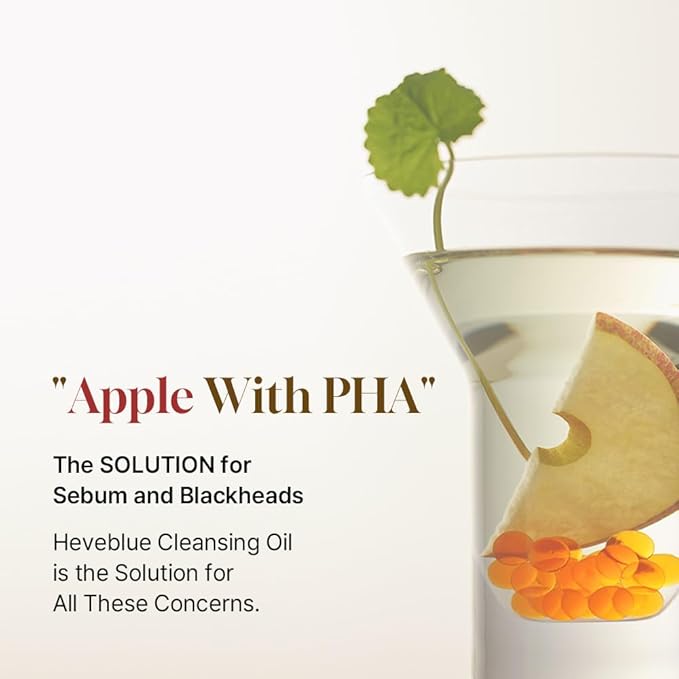 HEVEBLUE Salmon Caring Centella Light Cleansing Oil - Salmon PDRN, Salmon Egg Extract, Centella, Blackhead, Whitehead Removal, Pore Cleansing, Sensitive Skin, Korean Skincare