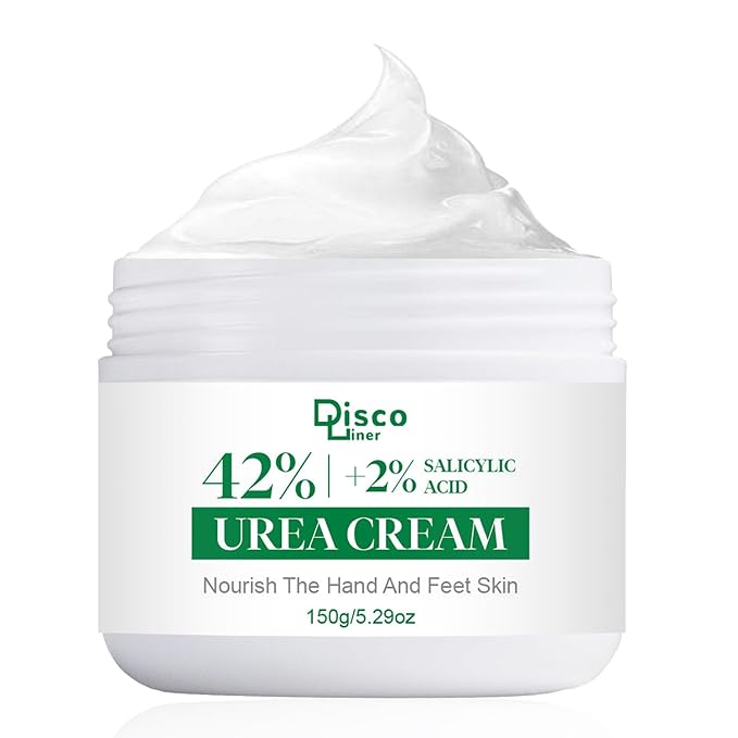 Professional 42% Urea Cream for Feet, Intense Moisturizer for Extremely Dry, Cracked Heels & Rough Skin, Callus Remover, Foot Softener Treatment, Safe Cracked Heel Repair (1)