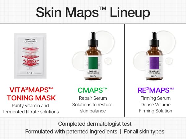 INFODPLUS VITA³MAPS 53 Toning Serum – Niacinamide & Sea Buckthorn | Brightening, Dark Spot Corrector, Even Skin Tone Night Serum