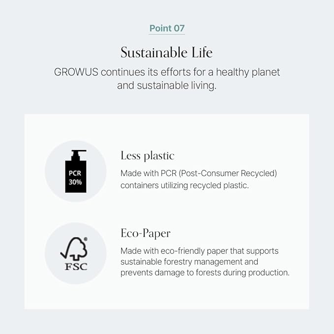 GROWUS Sea Salt Therapy Shampoo, Clarifying Shampoo - Removes Product Buildup, dirt and oil, 16.9 fl.oz, Free from Paraben, Sulfate