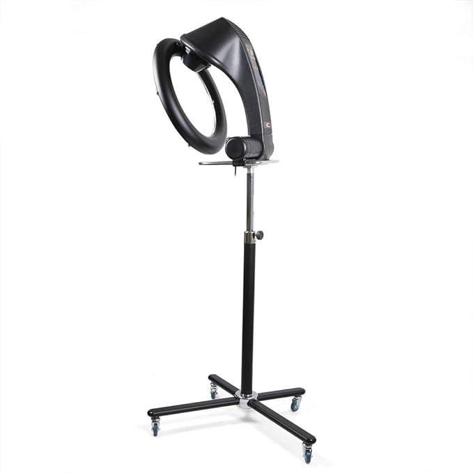 3 in 1 Hair Dryer, Orbiting Infrared Hair Dryer, Halo Roller Ball Hair Color Processor, 850w, For Home and Salon, Black