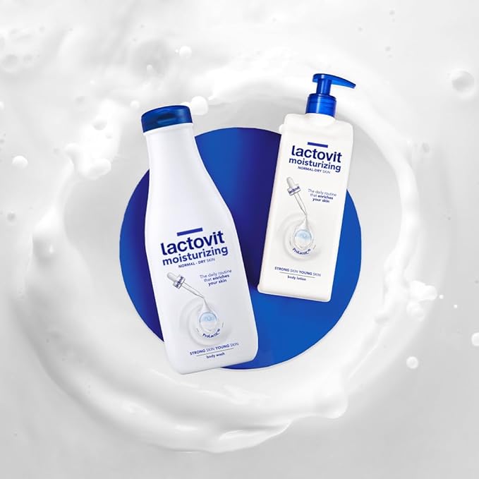 Lactovit | Moisturizing Body Wash | Hydrating Shower Gel | For all Skins | With ProLactiC10, Collagen & Elastin Booster | Smooth & Youthful Skin | Dermatologist Recommended | 600 ml