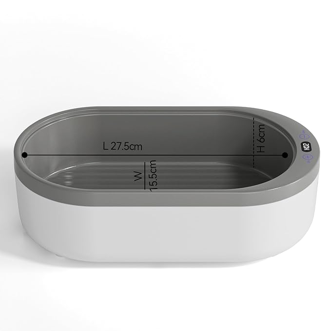 Small Paraffin Wax Machine for Hands - Paraffin Hand Wax Machine 2000ml Small Size With 4 packs of Paraffin Wax Digital Display Screen for Paraffin Baths