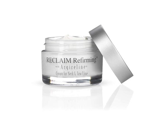 Principal Secret RECLAIM Neck & Jaw Line Refirming Cream with Argireline Molecular Complex and Hyaluronic Acid, Targeted Firming to Jaw Line and Neck, 1 oz