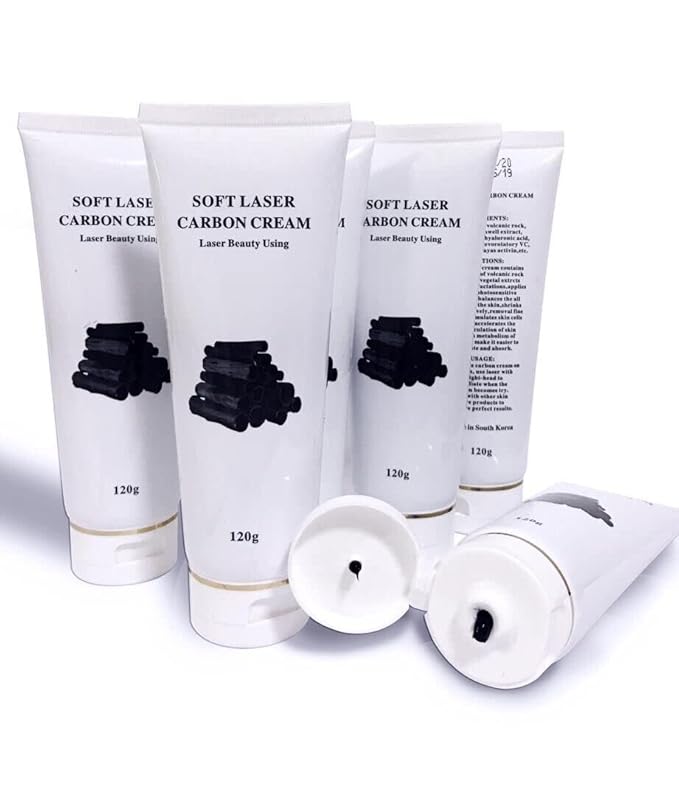 XLARGE 120ML Carbon Peel Cream Gel for Skin Rejuvenation Black Doll,Facial Skin Deep Cleaning with Carbon Gel Nano Activated Carbon for Laser Carbon Cream MADE IN KOREA-L8