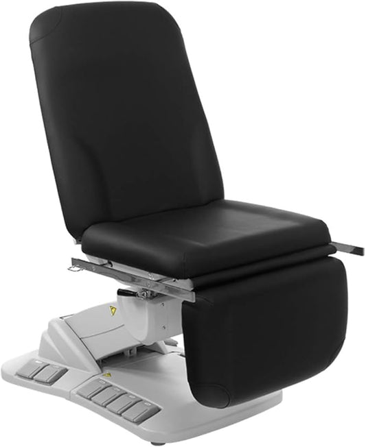 SKINACT Kana Electric Treatment Table with Stirrups Included (Black)