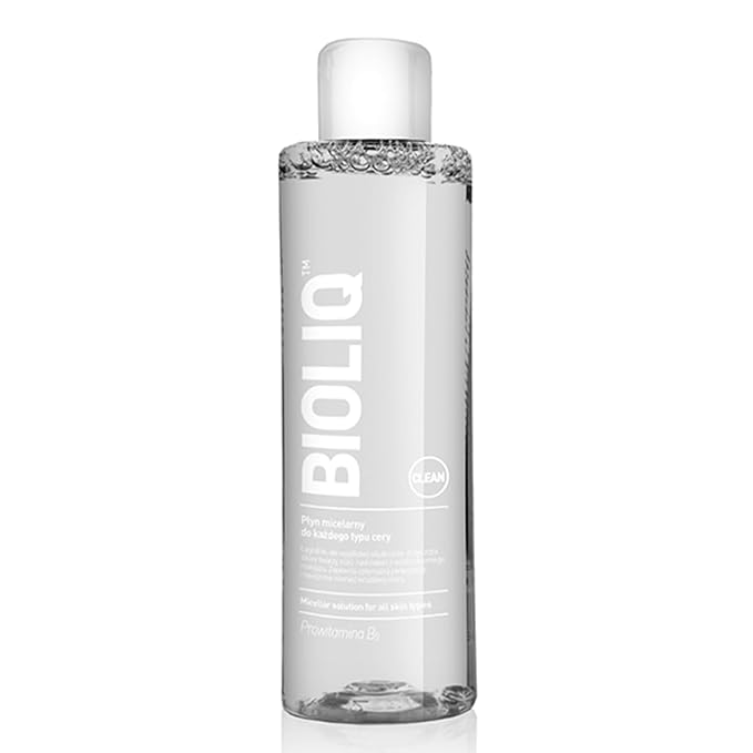 Bioliq - Clean Micellar Solution - Gentle Skin Cleanser with Provitamin B5 & Moisturizing Agents, Paraben-Free Formula for Smooth Complexion - 200 ml