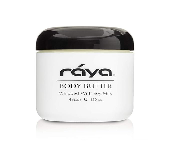 Raya Body Butter Thick Body Moisturizer for Dry, Cracked Hands and Feet, Can Be Used as a Luxurious Massage Cream, Great for All Skin Types