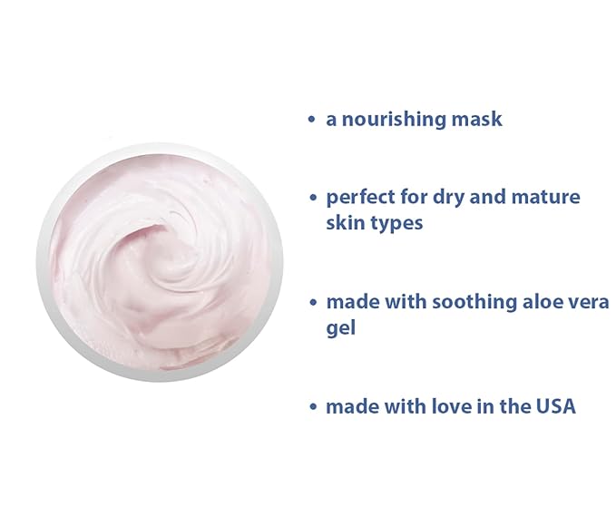 Raya Placental Masque (606) | Nourishing Facial Treatment Mask for Dry or Aging Skin | Revitalizes and Helps Reduce Lines and Wrinkles