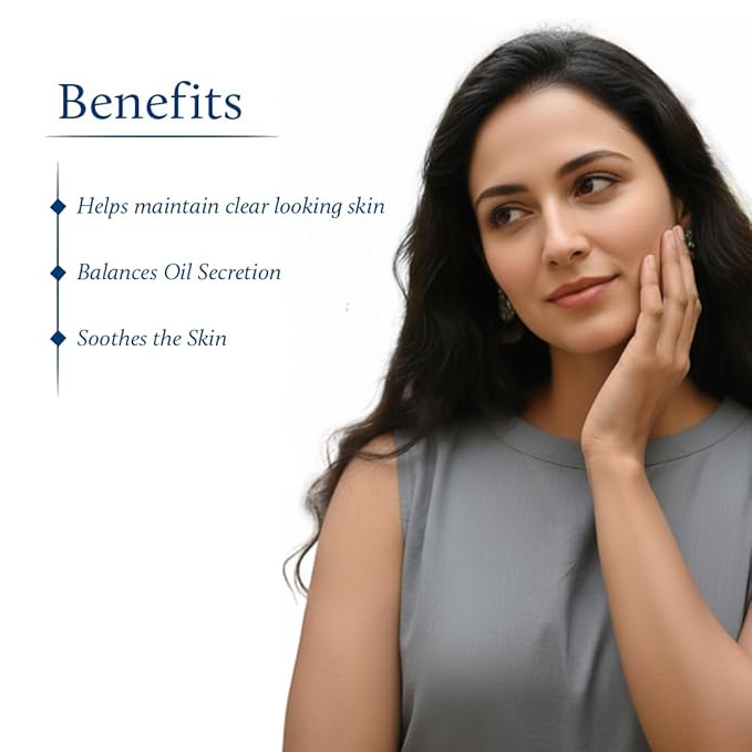 Blue Nectar Vitamin C Face Wash for Women and Men | Anti Acne Face Wash with Neem & Honey (11 Herbs, 3.38 Fl oz)