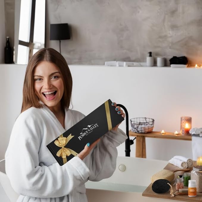 Foot Care Callus Remover Set 3 Pcs - Pumice Stone - Silver Feet File Scrubber - Foot Balm Lavender 3.5 Oz