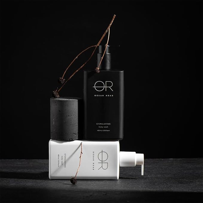 Ocean Road White Body Wash 13.5 fl oz - Gentle, Hydrating Shower Gel with Antioxidant White Tea Extract – Ethically Sourced, Vegan, Australian Made Skincare for Healthy, Radiant Skin