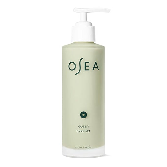 OSEA Ocean Cleanser 5 oz - Nourishing Facial Cleansing Gel - Mineral-Rich Face Wash - Gentle Face Cleanser - Clean Beauty Skincare - Vegan & Cruelty-Free Facial Wash
