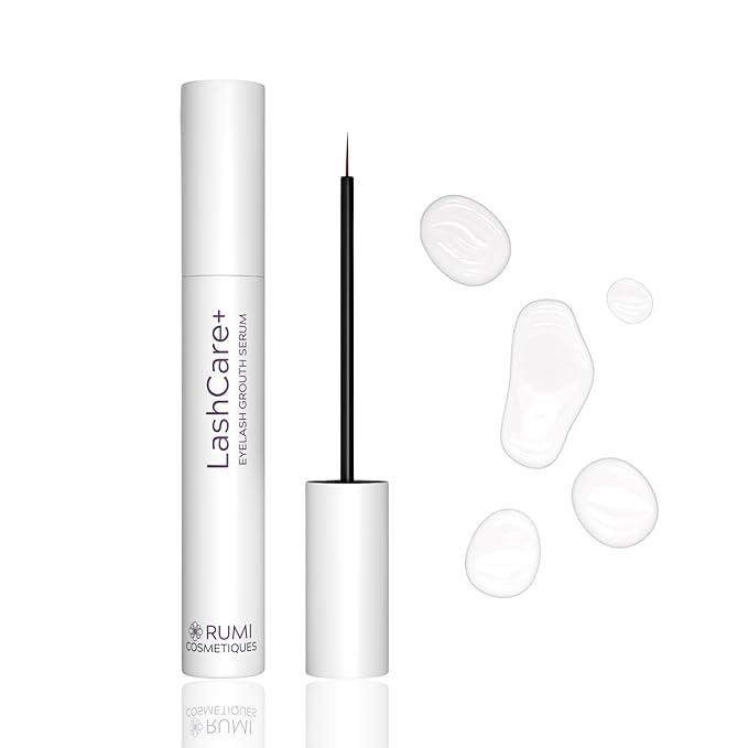 LashCare+ Eyelash Enhancing Serum For Mature Women - Longer, Thicker Lashes in 12 Weeks - For Sensitive Eyes, Natural Growth - Enhancement, Conditioner for Longer-Looking Lashes - 3 Months Supply