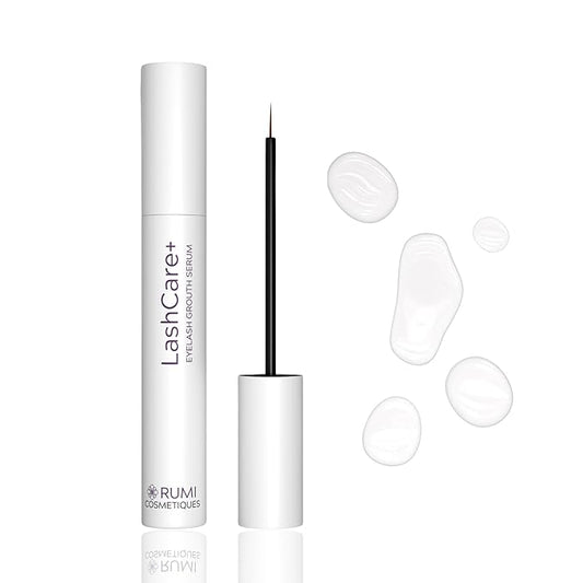 LashCare+ Eyelash Enhancing Serum For Mature Women - Longer, Thicker Lashes in 12 Weeks - For Sensitive Eyes, Natural Growth - Enhancement, Conditioner for Longer-Looking Lashes - 3 Months Supply