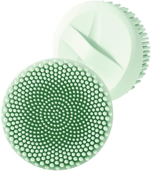 Silicone Body Scrubber for Bath & Massage - Ultra-Soft Food-Grade Silicone Body Exfoliator - Skin-Friendly, Hygienic & Easy-to-Dry Design, Perfect for Relaxing Shower & Spa Experience