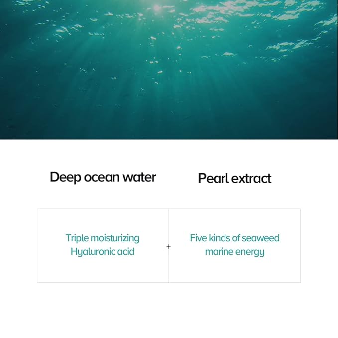 JMsolution Marine Luminous Pearl Deep Moisture 3 Step Skin Care Face Mask - Korean Skincare Facial Mask - boosting Brightening Moisturizing-10 Sheets for Dry Skin (Black Pearl)