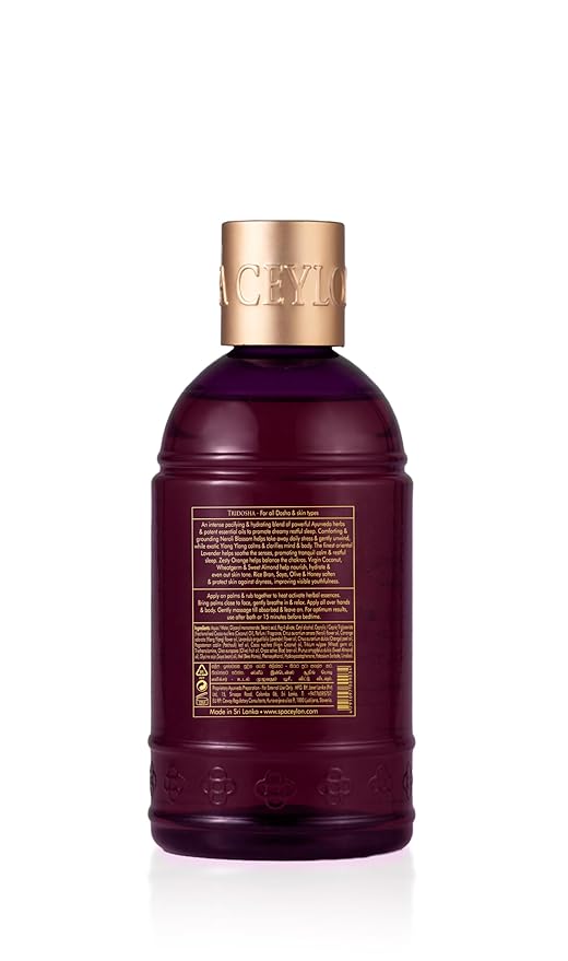 SPA CEYLON Sleep Intense Relaxing Body Cleanser | Ayurvedic Herbal Liquid Soap with Essential Oils | Shower Gel | Bath Products