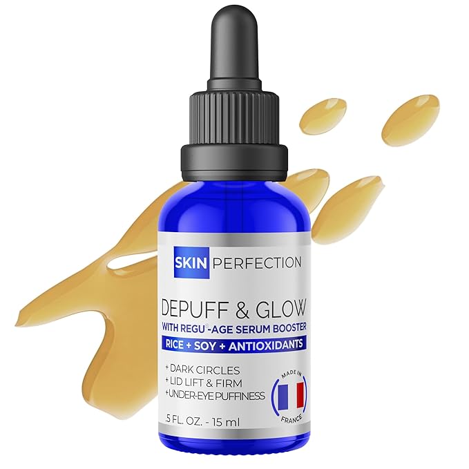 Skin Perfection Regu Age Anti-aging Serum Booster Diy Dark-circle Treatment Reduce Puffiness Firming Improve Under Eye Mix in Any Eye Cream Natural Peptides